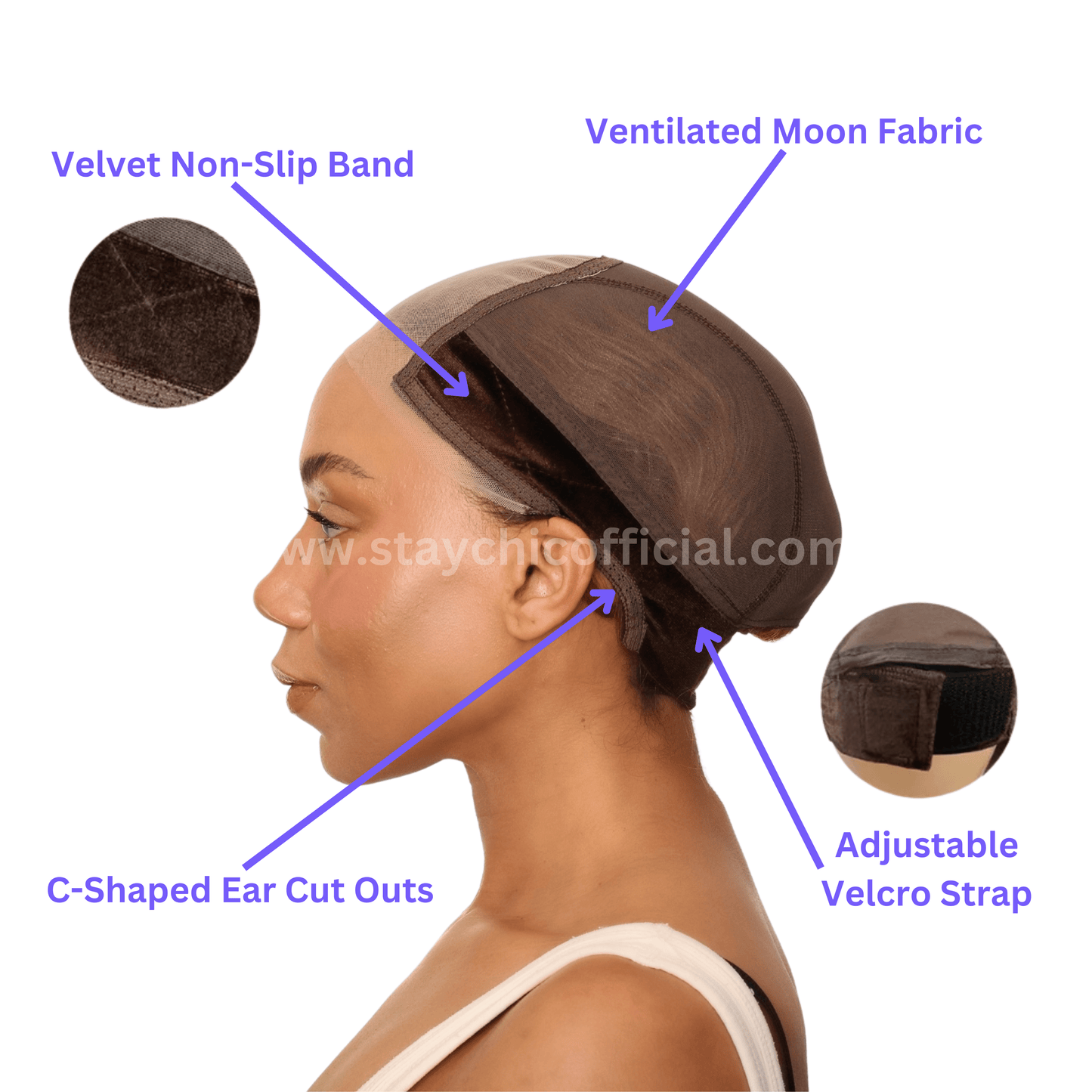StayChic® Wig Grip Cap