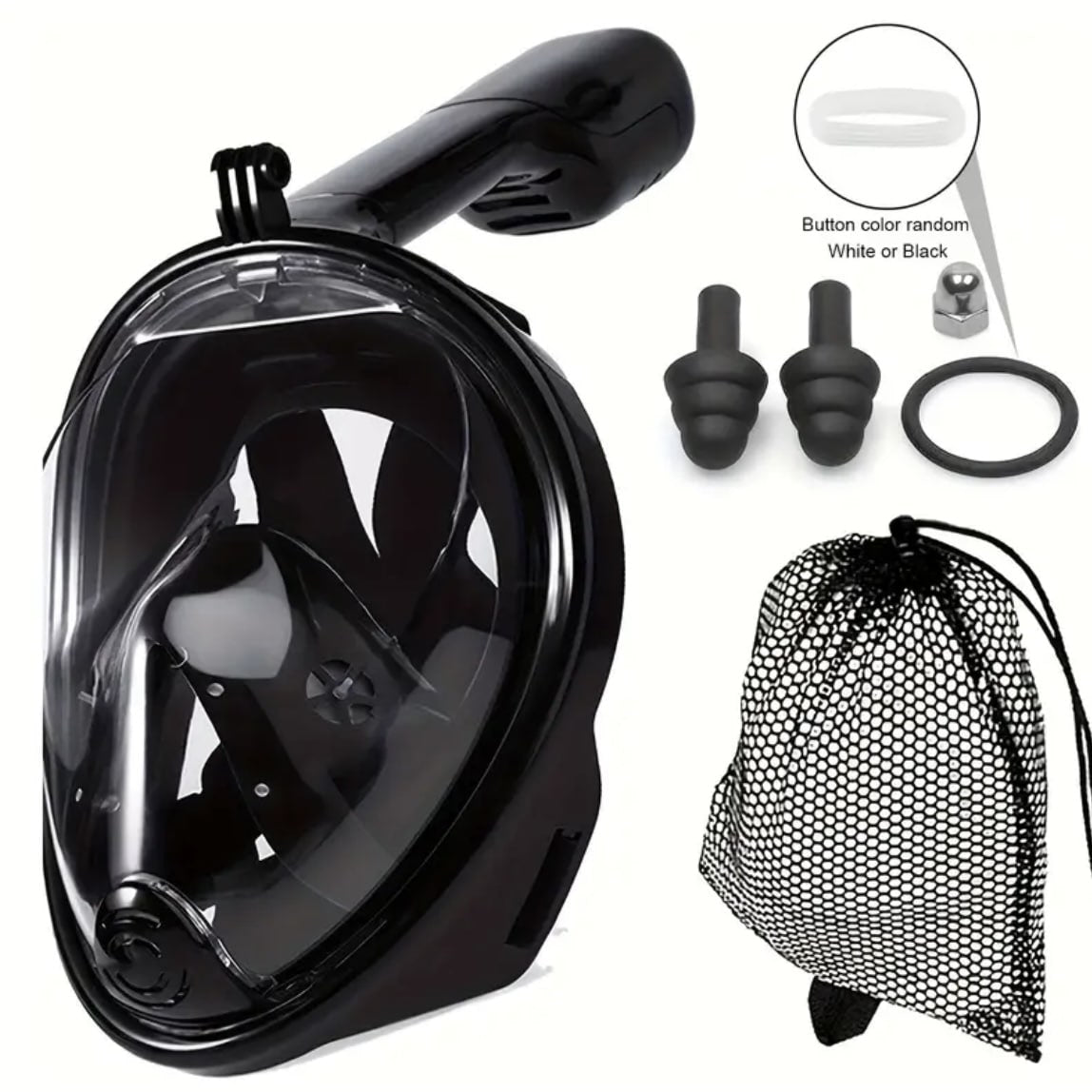 ReefRider® Full Face Snorkeling Mask Set