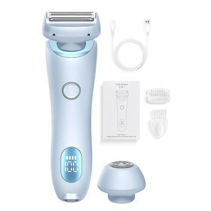 LuxeGlide® 2-in-1 Electric Lady Razor