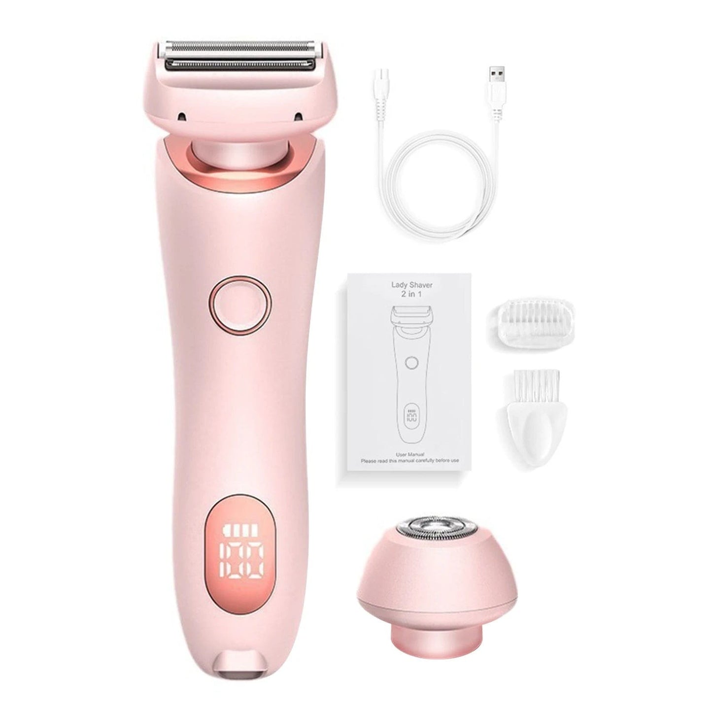 LuxeGlide® 2-in-1 Electric Lady Razor