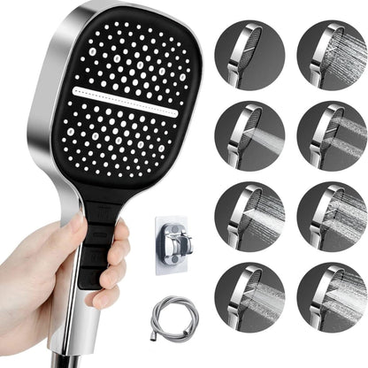 TurboStream® Universal High Pressure Shower Head With 7 Modes